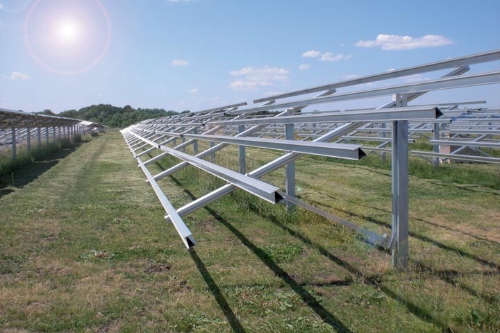 Aluminum Panel Structure Waterproof Mount Rail Mounting Solar Carport With Solar Panels