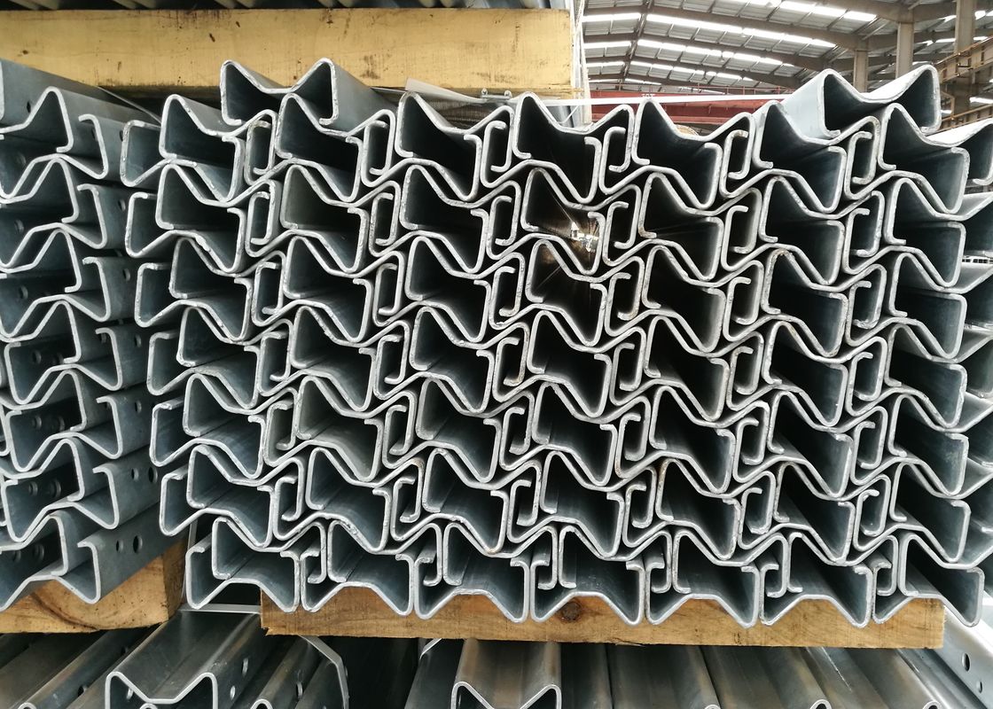 100*55*1900mm Cold Rolled Steel Profiles , Galvanized Sigma Profile CE Standards