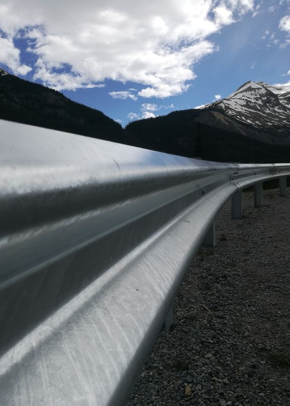 W Type Cold Rolled Steel Profiles Good Performance For Highway Guardrail
