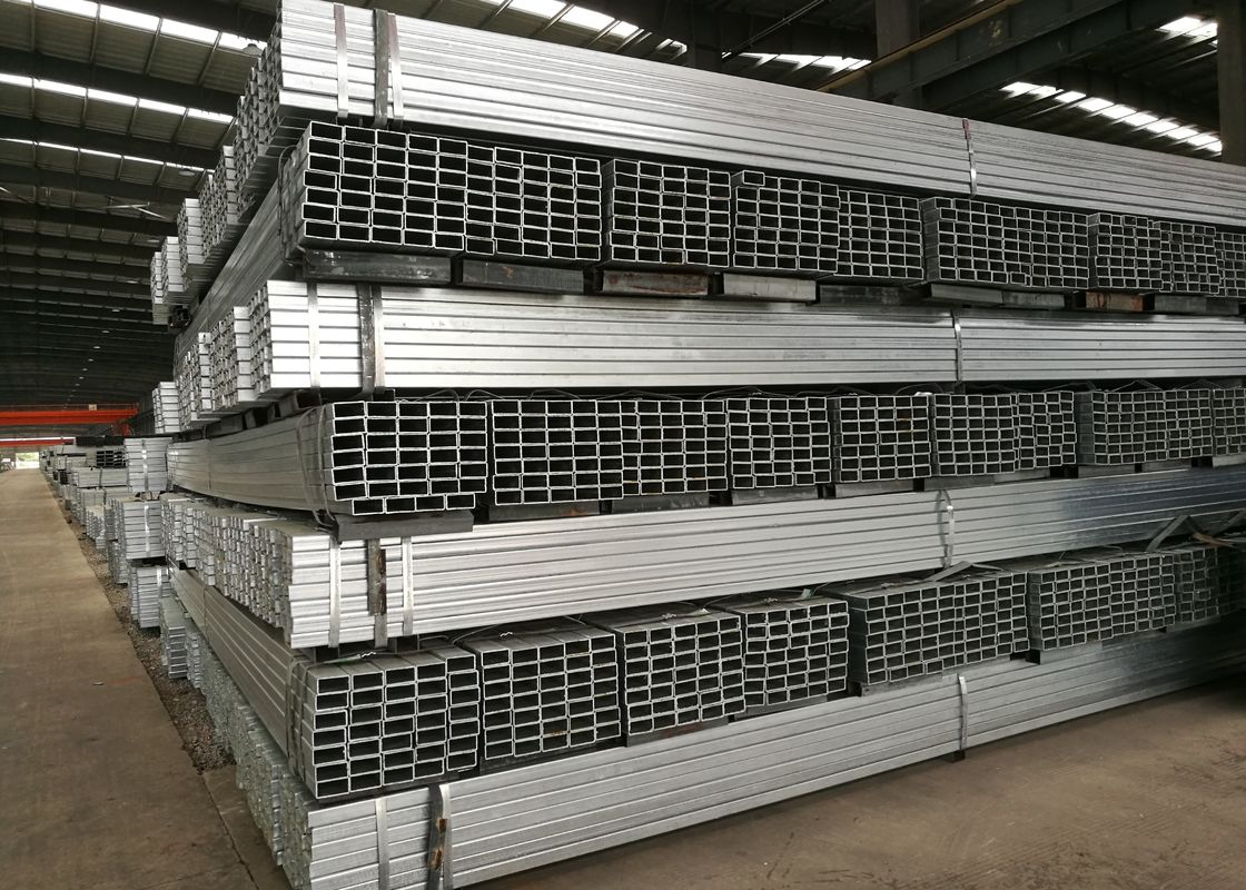 Building Materials Galvanized Steel Square Pipe High Strength Structural Integrity