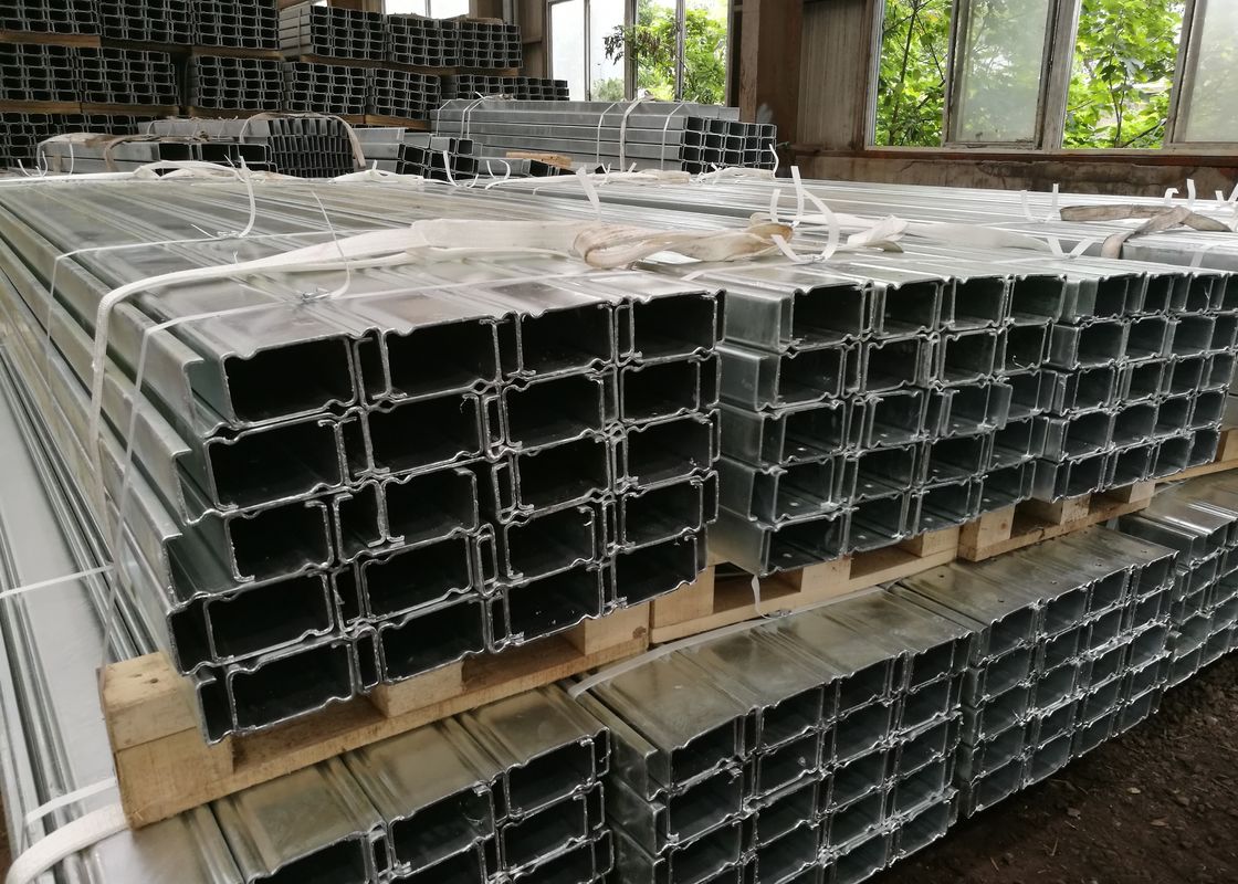 Corrosion Resistant Hot Rolled Steel Channel Different Sizes High Performance