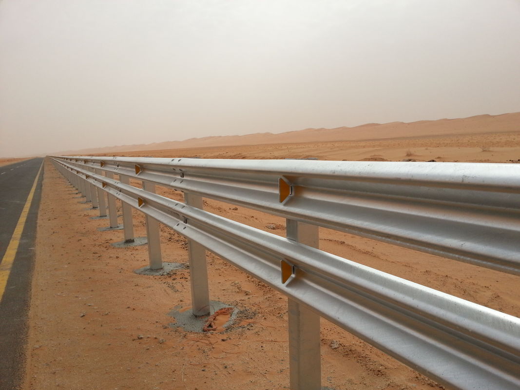 High Intensity Highway Guardrail Systems , Cold Formed Steel Guardrail Posts