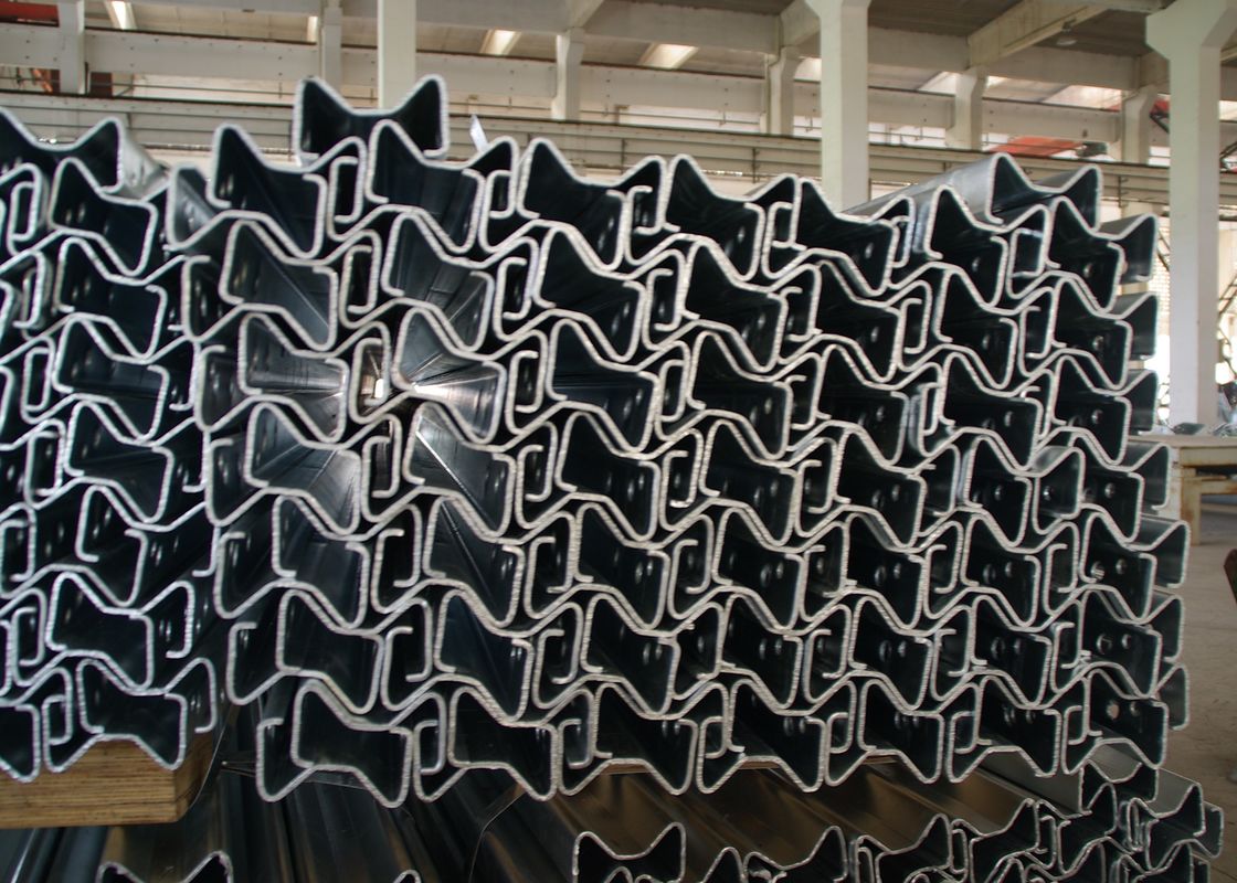 Zinc Coating Highway Guardrail Systems High Durability Great Corrosion Resistance