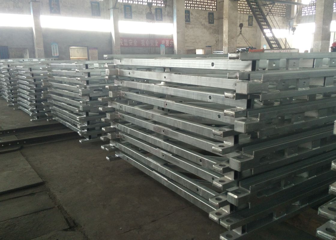 Corrosion Resisting Tower Galvanised Steel Channel Hot Rolled Carbon Steel Material
