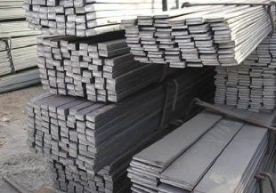 High Strength Galvanized Steel Channel , Black / Galvanized Flat Bar